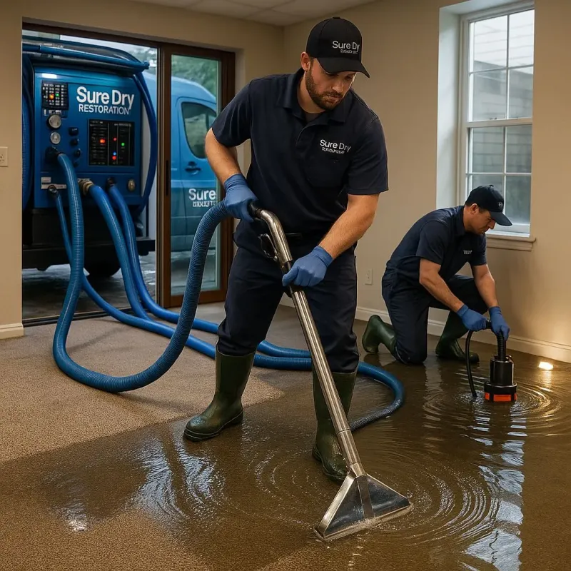 Water Extraction and Removal process in Trujillo Alto, PR
